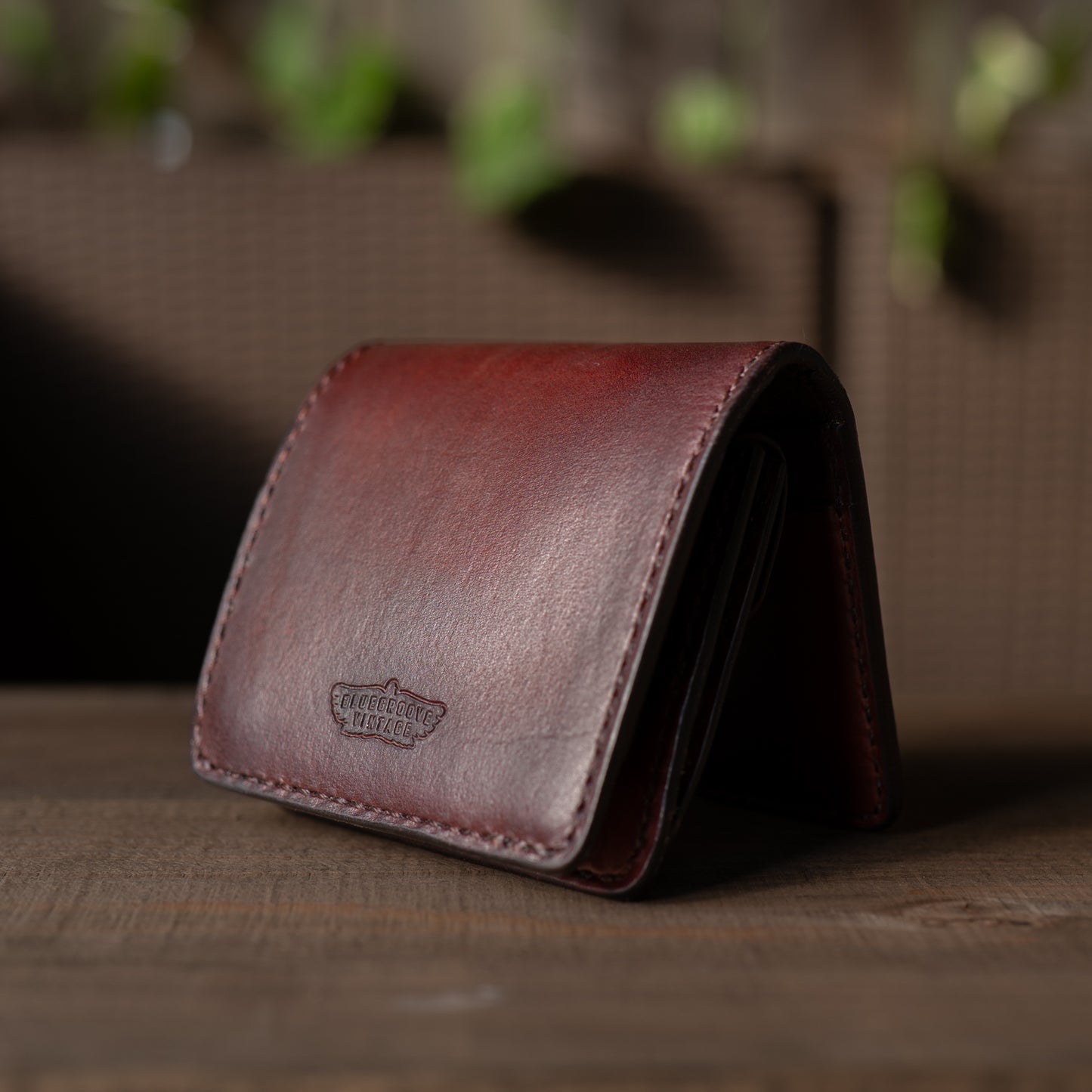 BG Bi-Fold LEATHER WALLET - BROWN