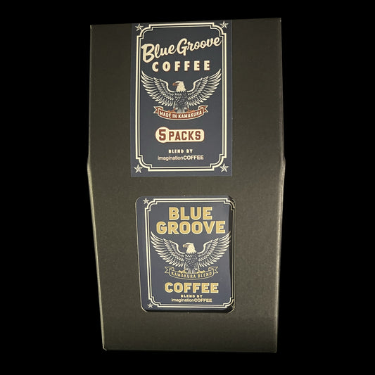 BLUE GROOVE COFFEE - KAMAKURA BLEND 5 DRIP PACKS