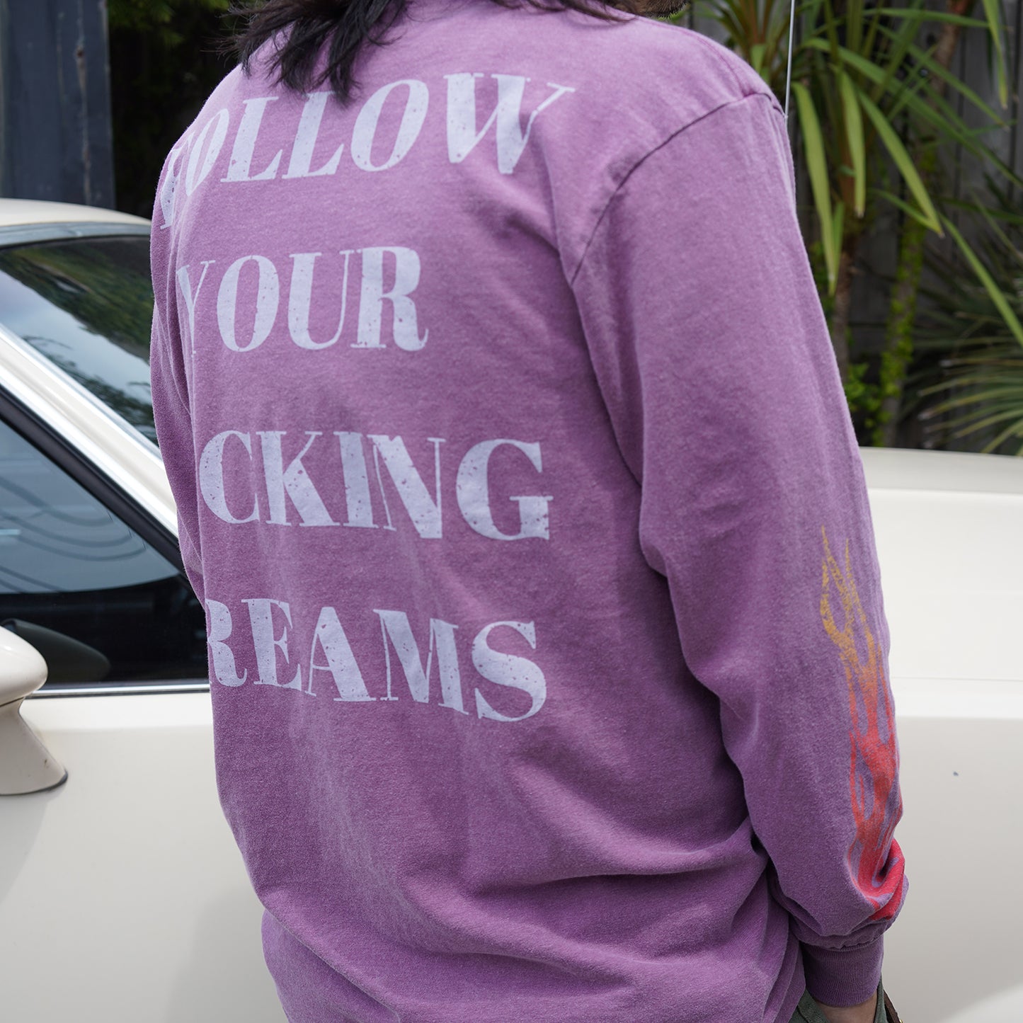 HOTEL x BG "FYFD/FLAMES" L/S Tshirts - BELLY