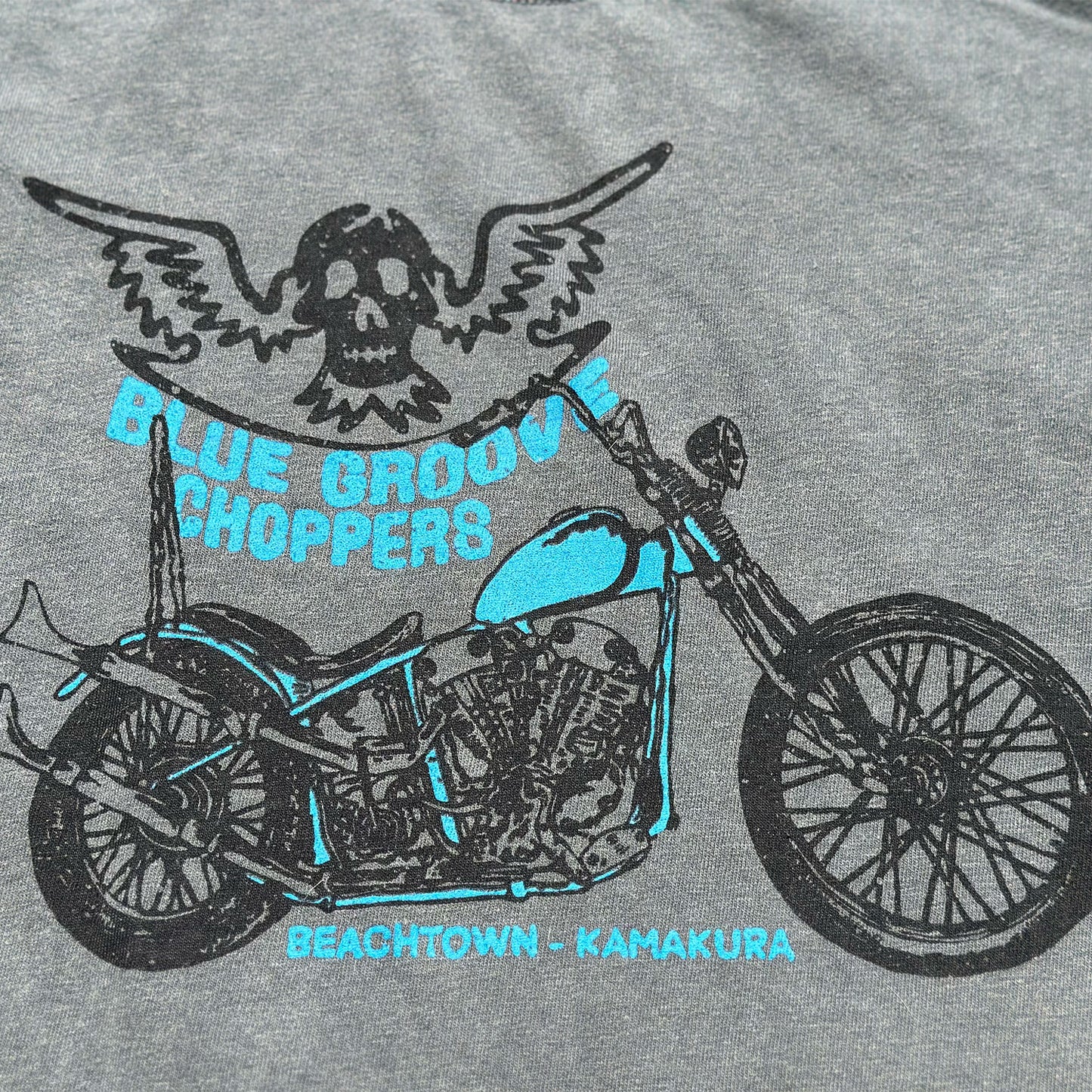 BG CHOPPERS SKULL WING S/S Tshirts - PEPPER