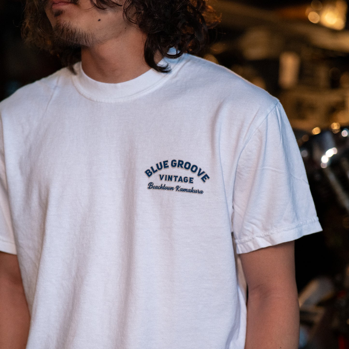 "BG Vintage" S/S Tshirts - WHITE