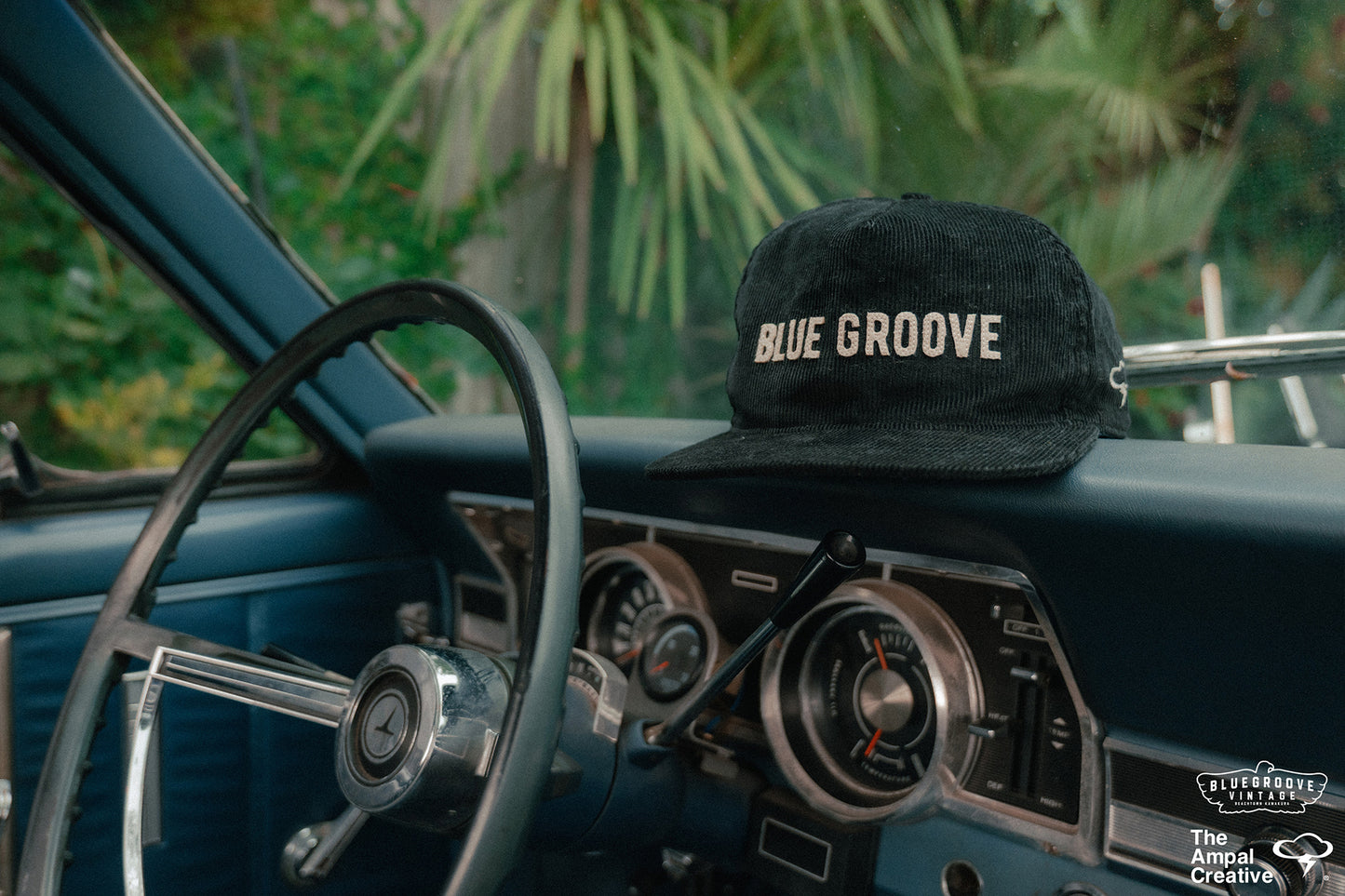 BG x THE AMPAL CREATIVE CORDUROY STRAPBACK CAP