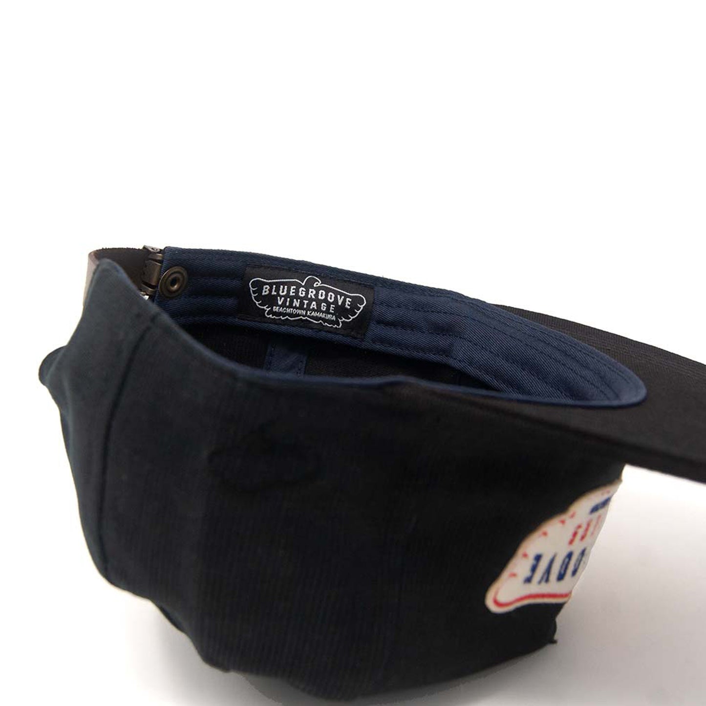 BG x THE AMPAL CREATIVE "BG CHOPPERS" STRAPBACK CAP - BLACK