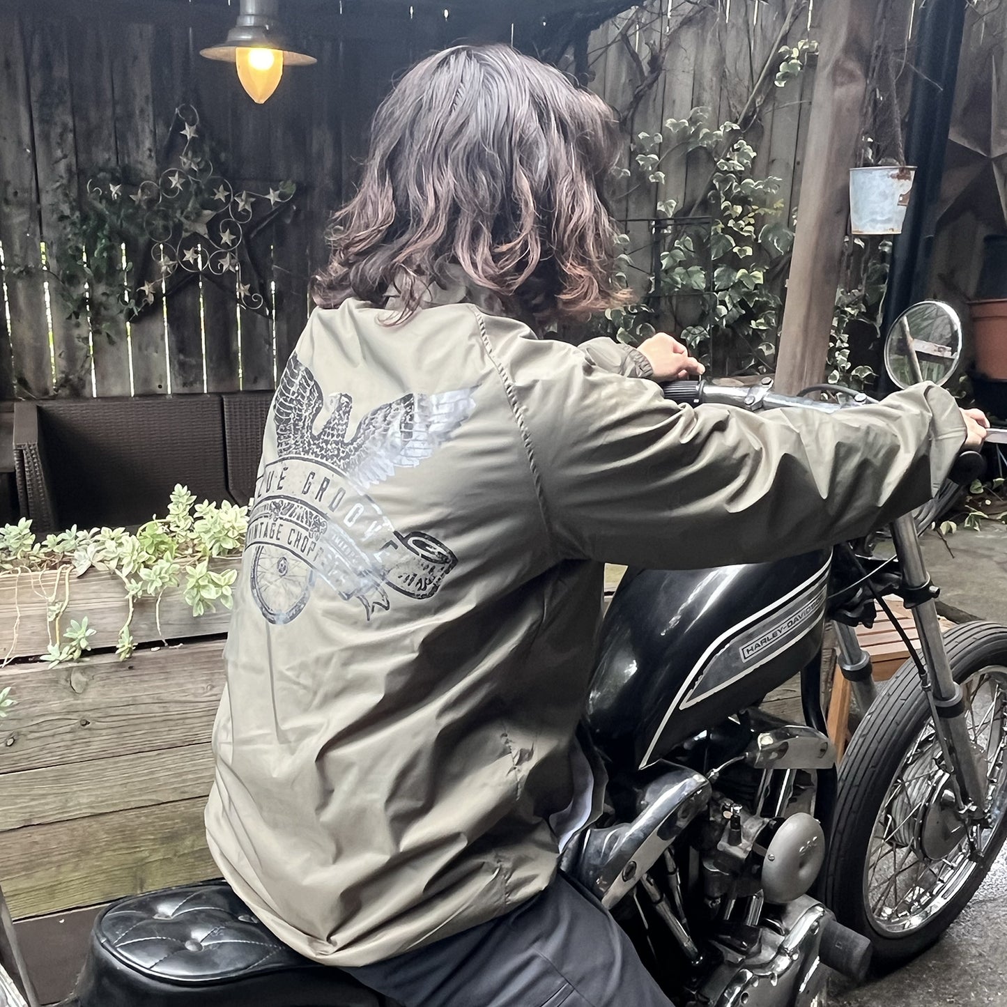 "Flying Eagle" Waterproof Coach Jkt - Olive