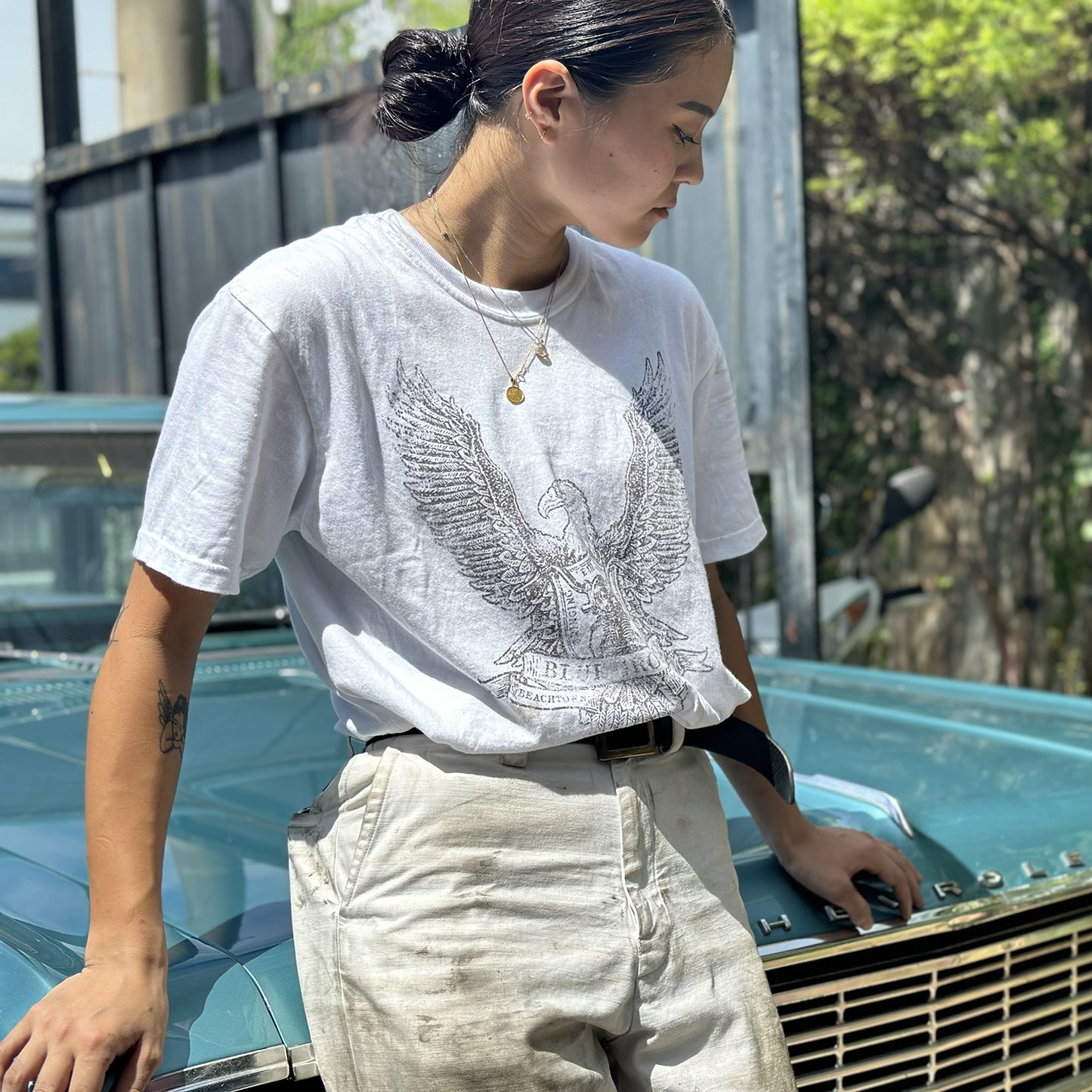 BG FREE BIRD S/S Tshirts WHITE