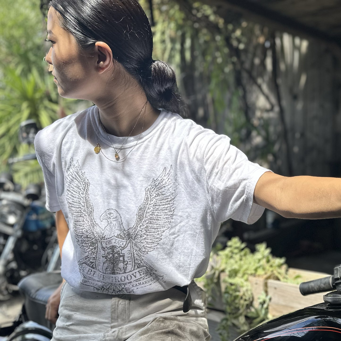 BG FREE BIRD S/S Tshirts WHITE
