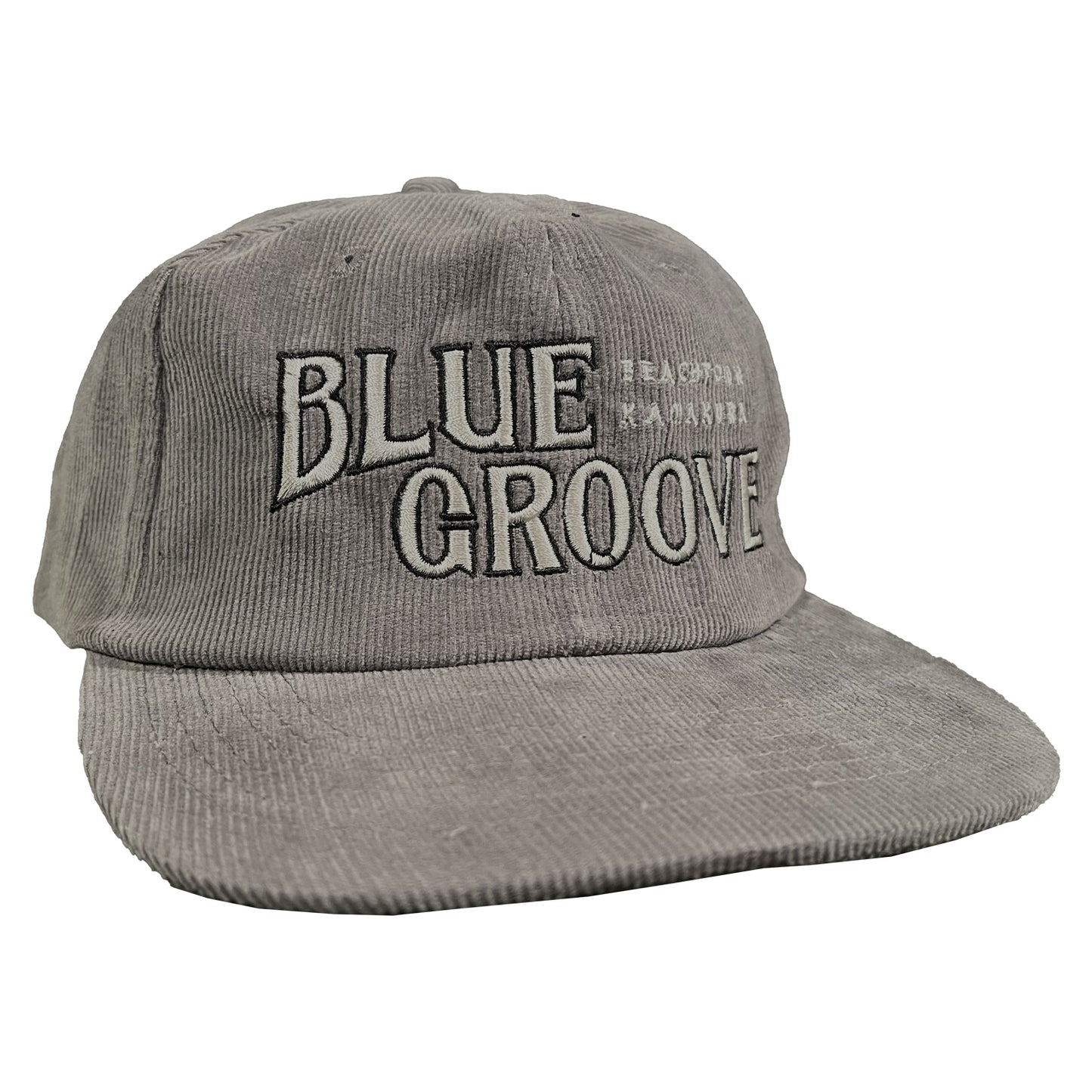 BG CORDUROY SNAPBACK CAP - GRAY