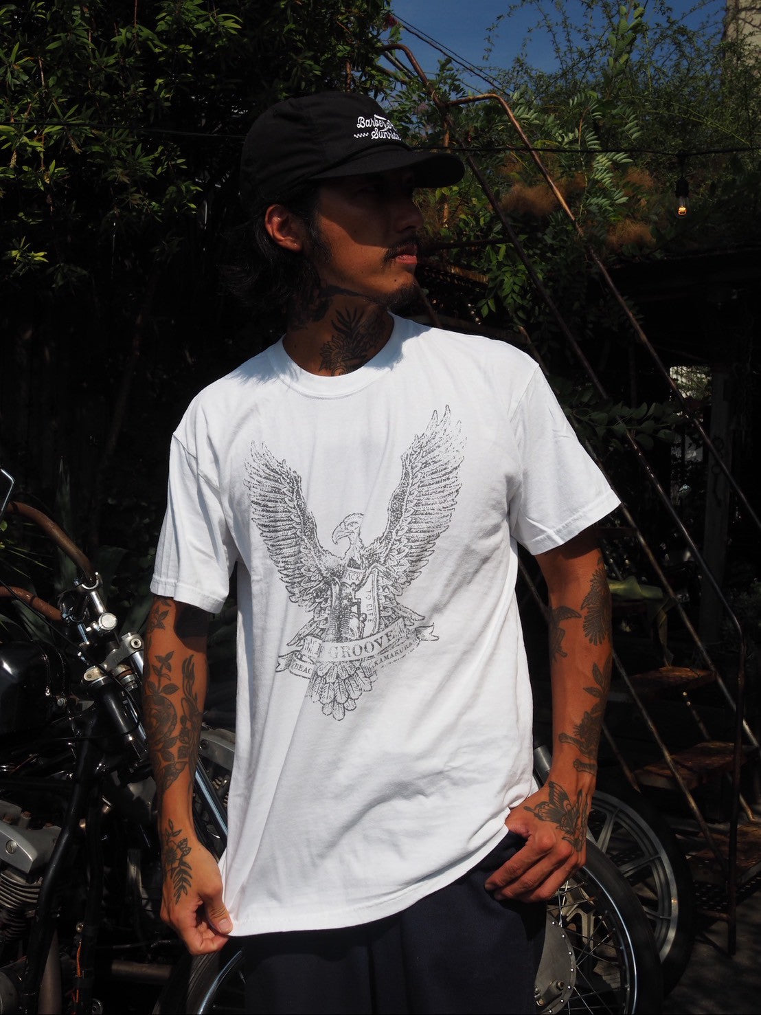 BG FREE BIRD S/S Tshirts WHITE