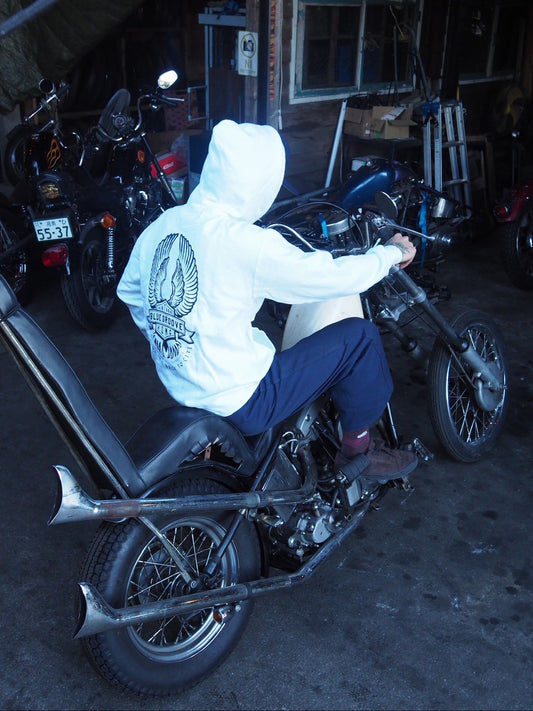 "BRING 'EM BACK TO LIFE" Pull-Over Hoodie - White