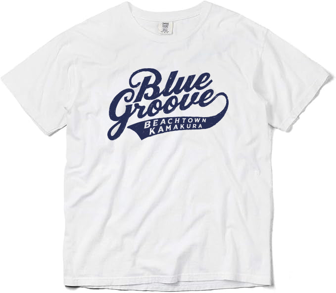 "LOCAL" S/S Tshirts - WHITE X NAVY