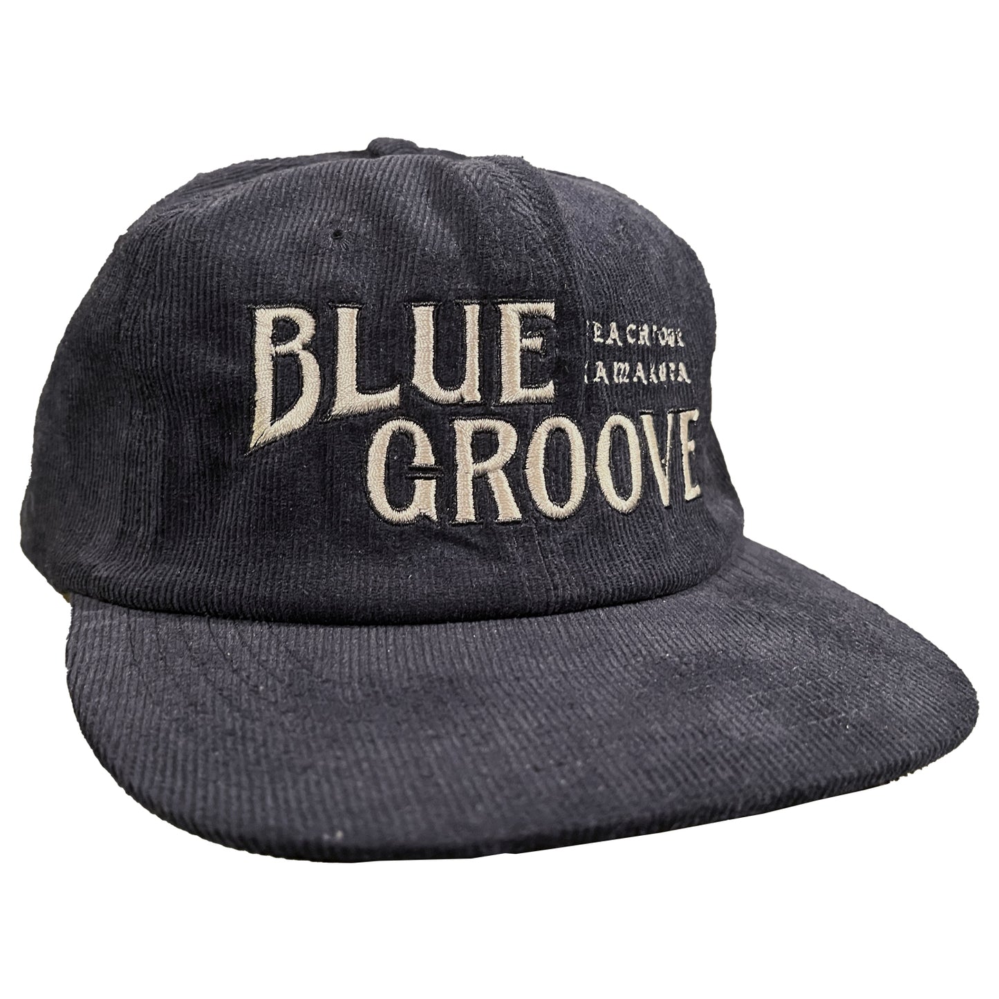 BG CORDUROY SNAPBACK CAP - NAVY
