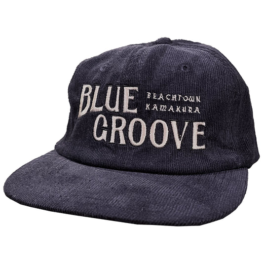 BG CORDUROY SNAPBACK CAP - NAVY
