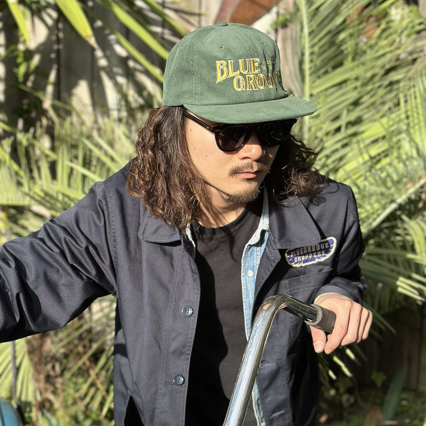 BG CORDUROY SNAPBACK CAP - OLIVE