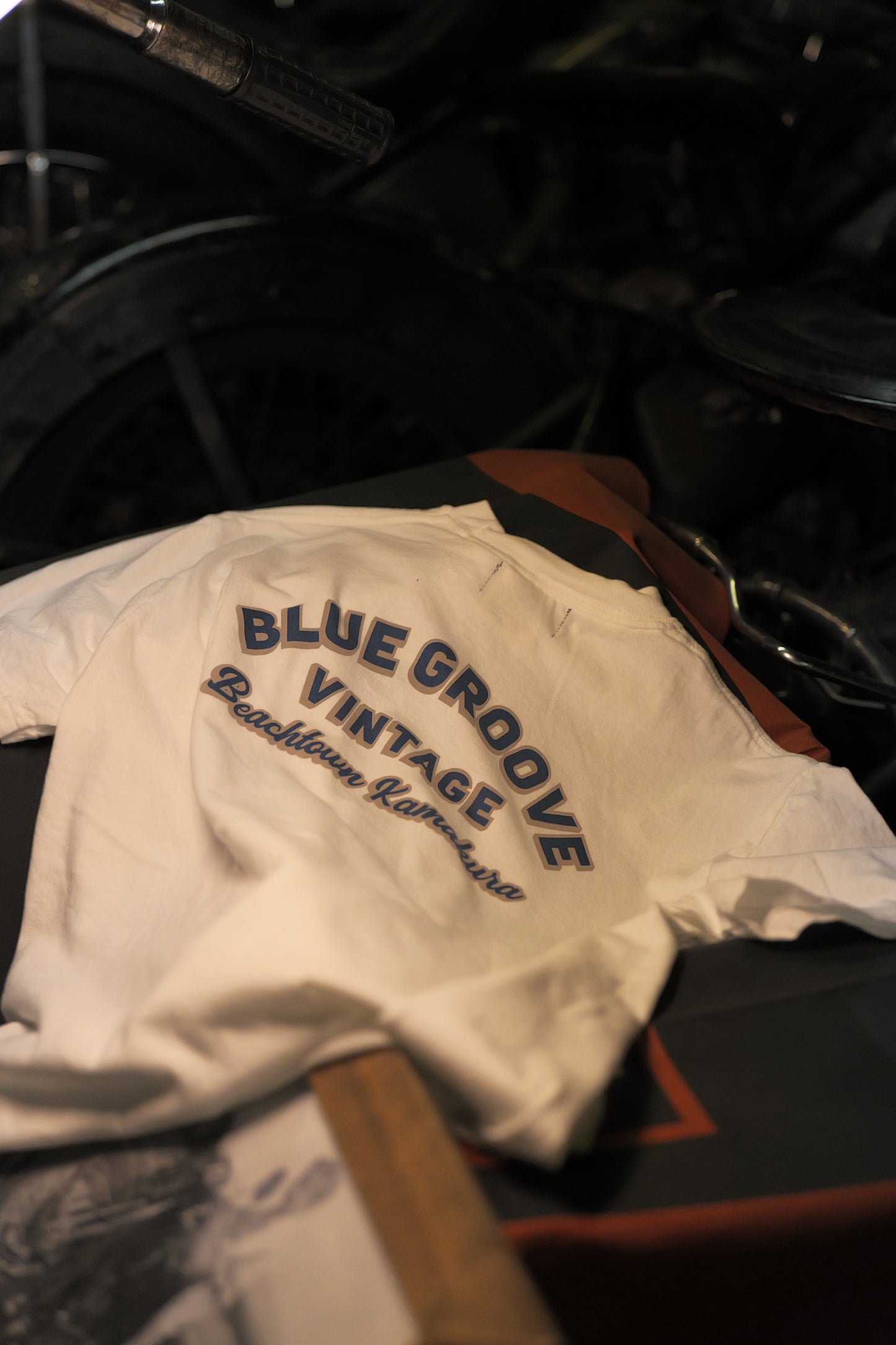 "BG Vintage" S/S Tshirts - WHITE
