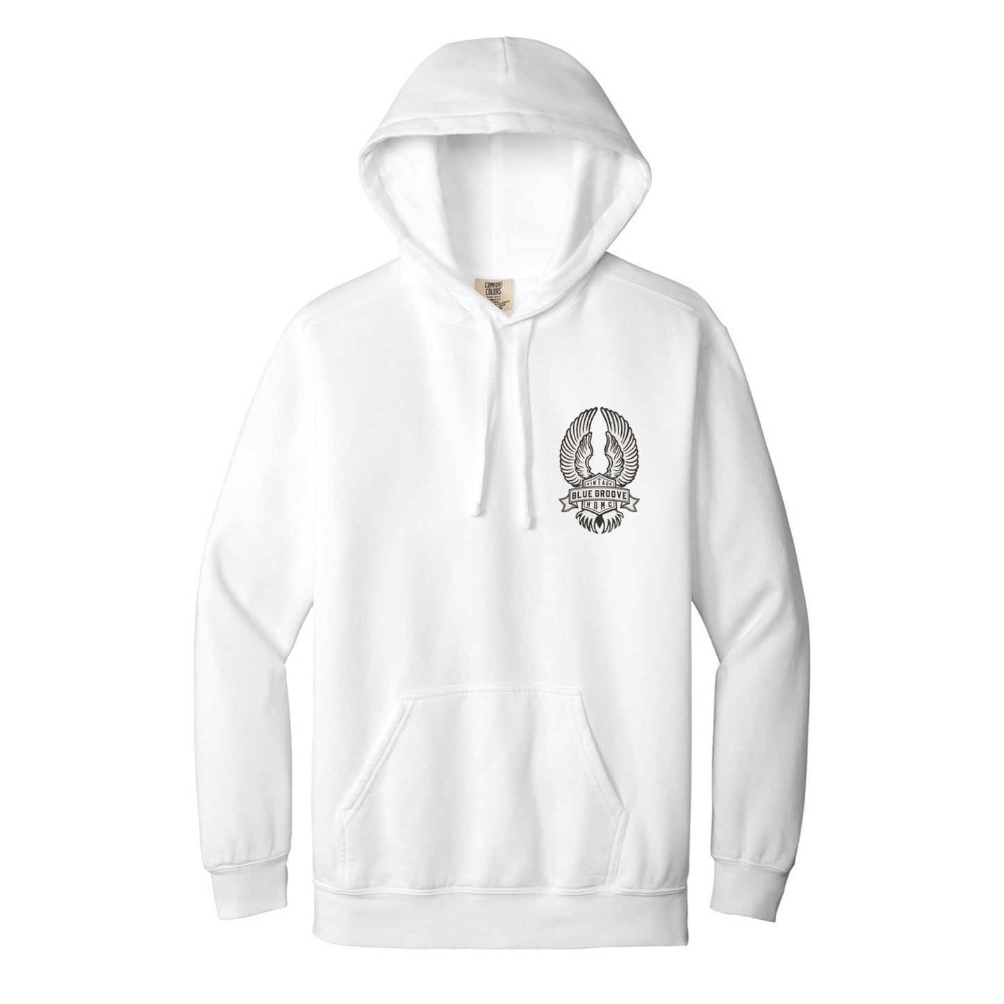 "BRING 'EM BACK TO LIFE" PULL-OVER HOODIE - WHITE