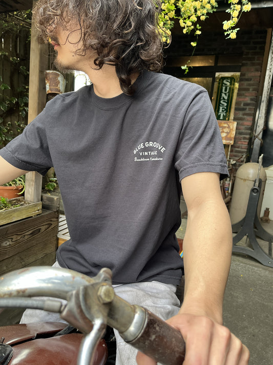 "BG Vintage" S/S Tshirts - BLACK