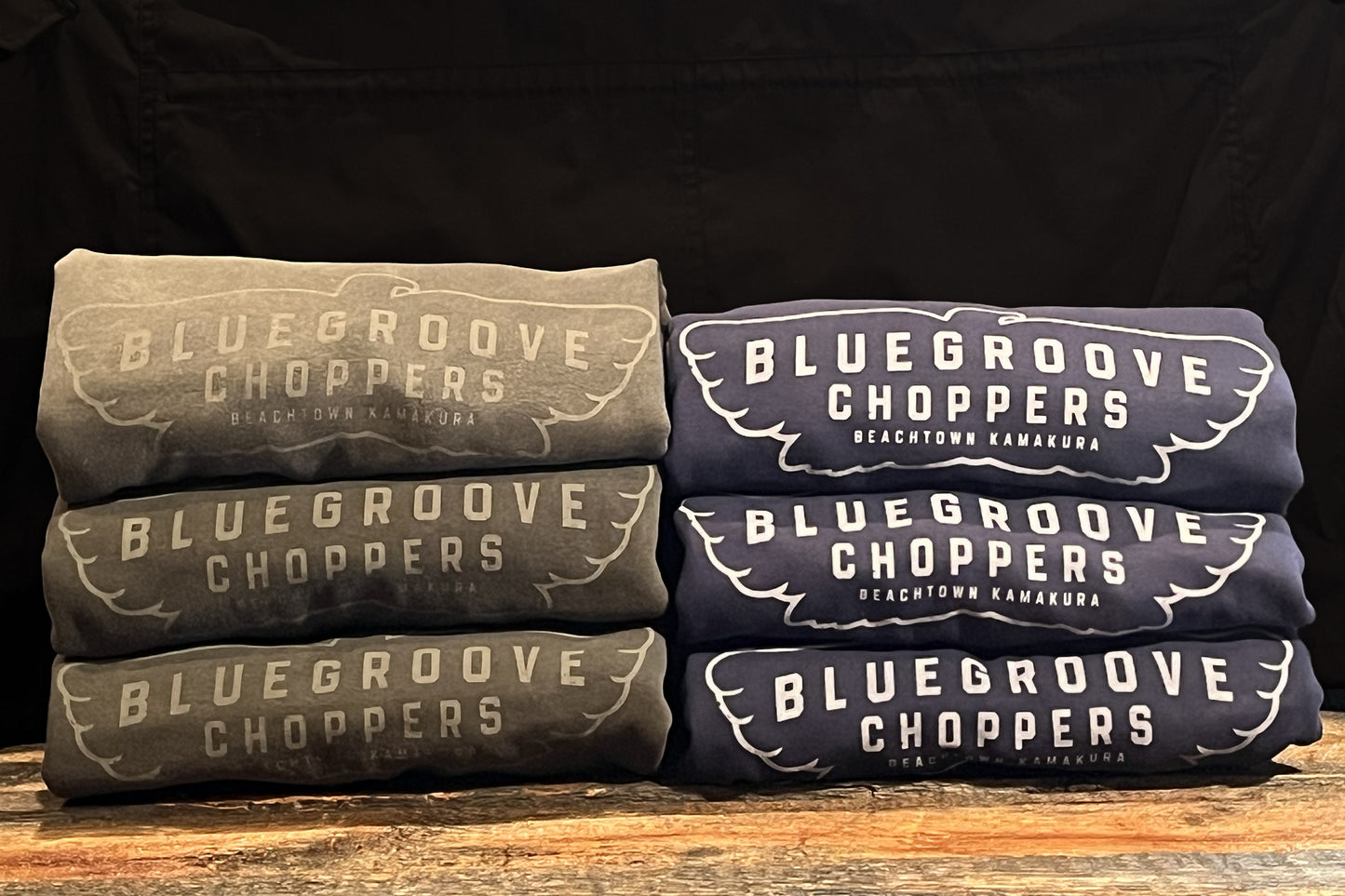 "BG Choppers" Crewneck Sweatshirts - Navy