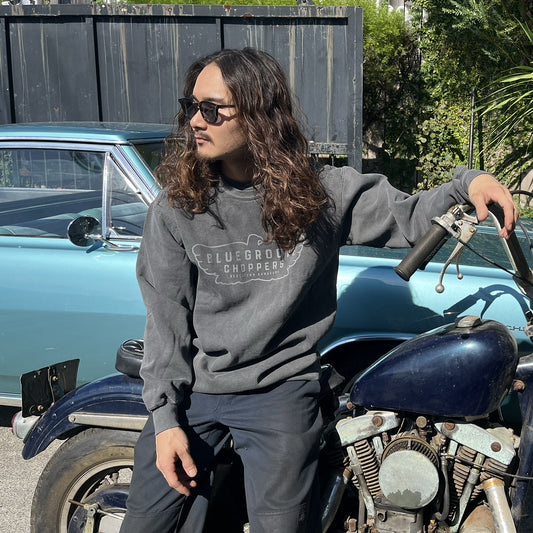 "BG Choppers" Crewneck Sweatshirts - Pepper