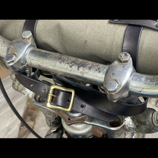 BG VINTAGE CANVAS TOOL ROLL - BLACK BELT