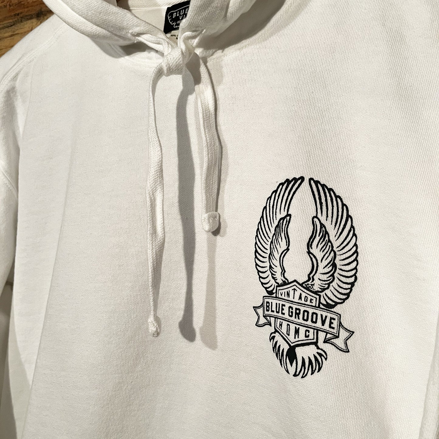 "BRING 'EM BACK TO LIFE" PULL-OVER HOODIE - WHITE