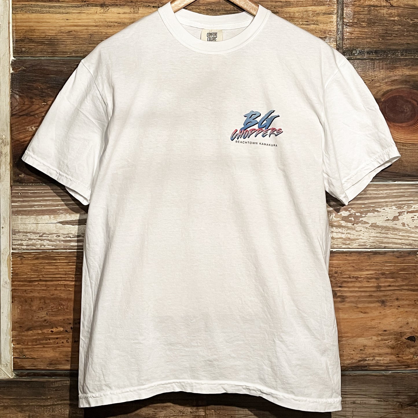 "DAISY'S CHOPPER" PHOTO S/S Tshirts - WHITE