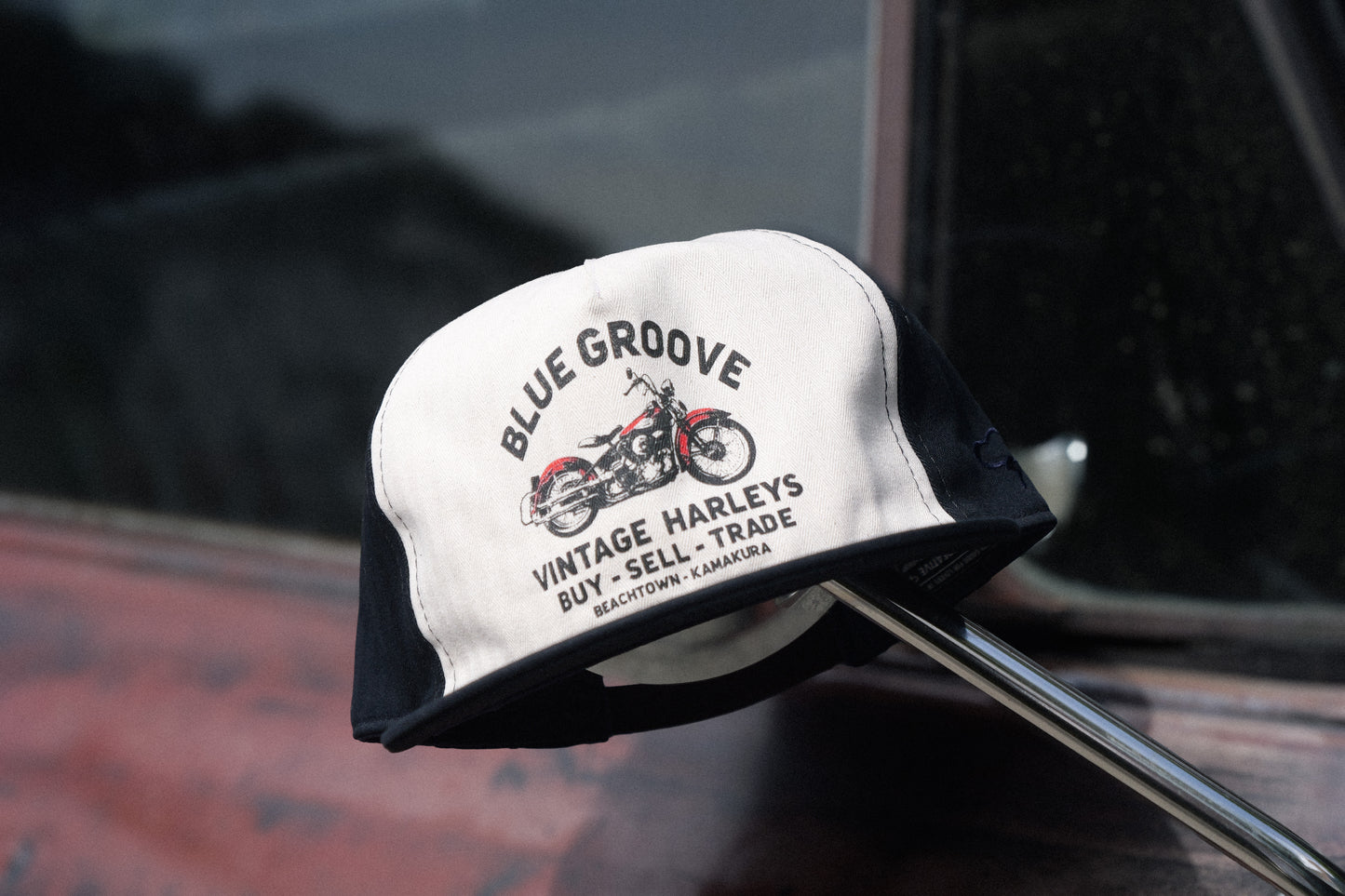 BG x THE AMPAL CREATIVE STRAPBACK CAP - BLACK