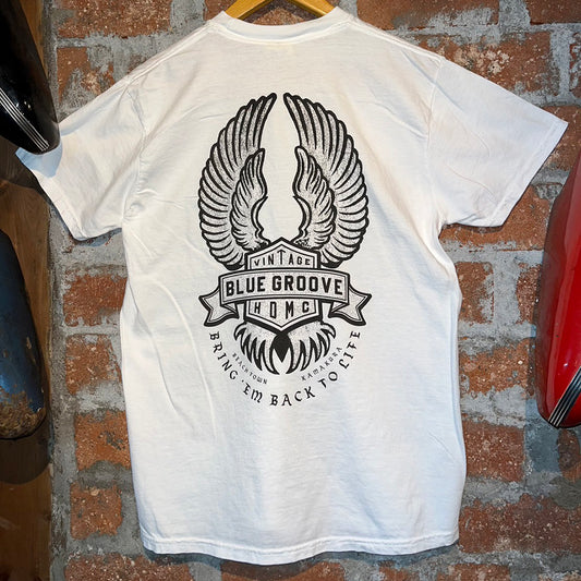 "BRING 'EM BACK TO LIFE" S/S Tshirts - WHITE