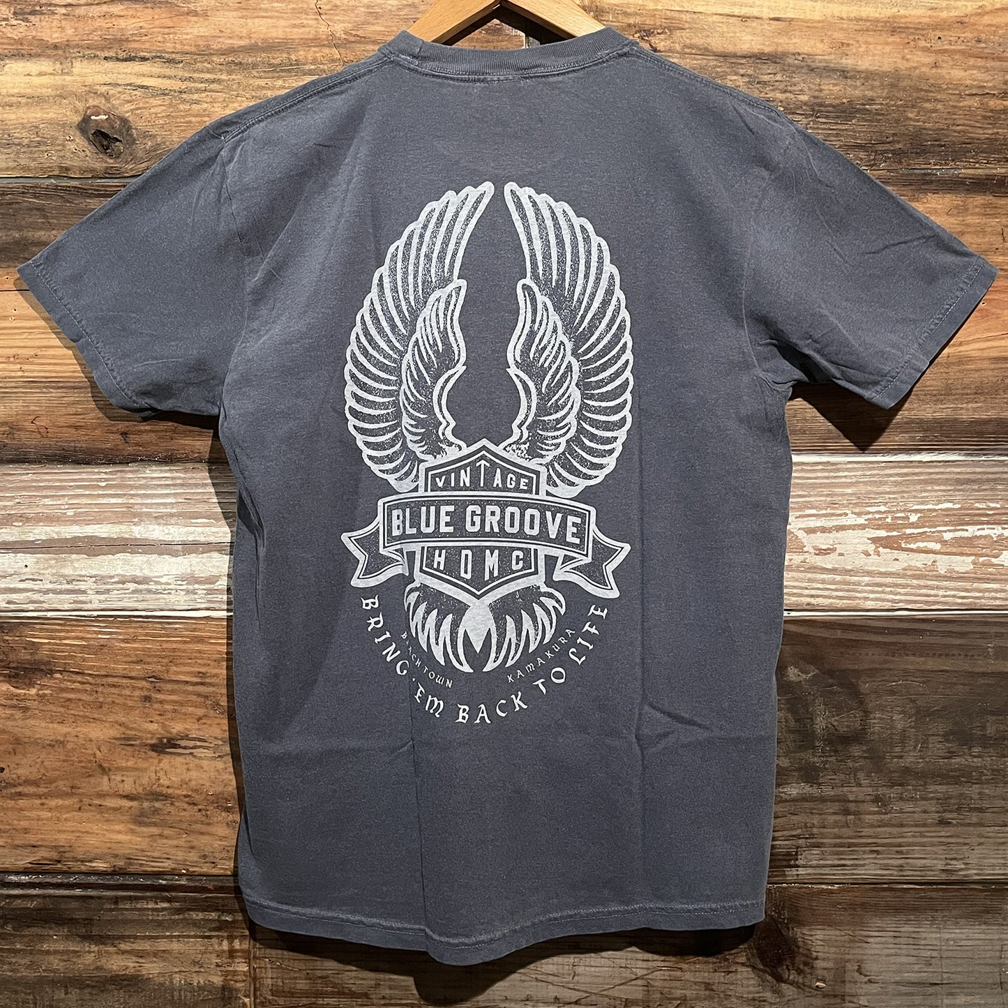 "BRING 'EM BACK TO LIFE" S/S Tshirts DENIM