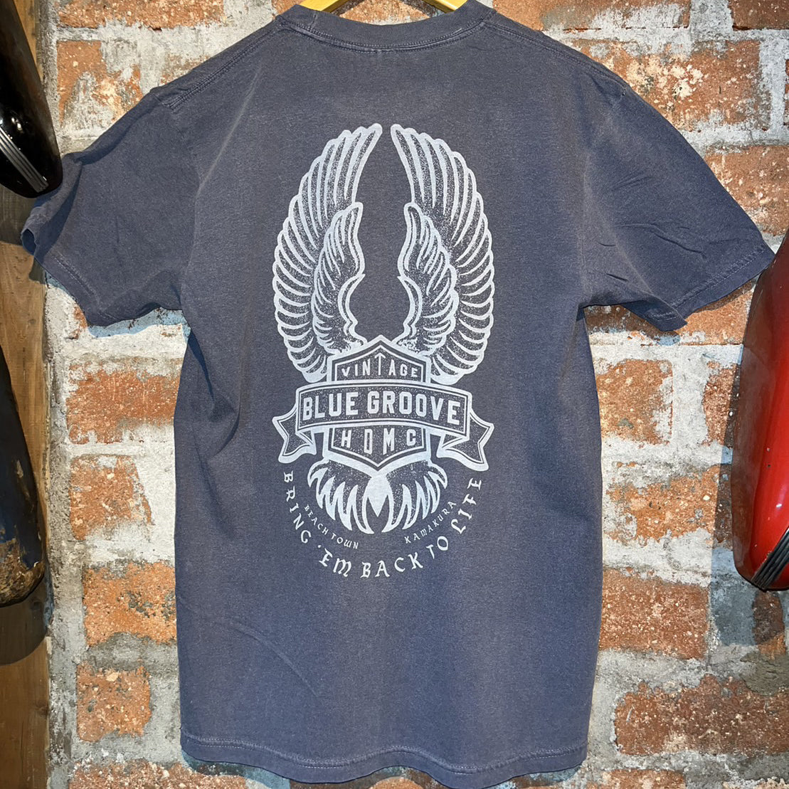 "BRING 'EM BACK TO LIFE" S/S Tshirts DENIM