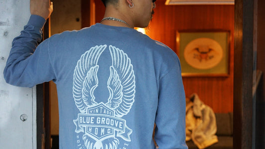 "BRING 'EM BACK TO LIFE" L/S Tshirts - Navy