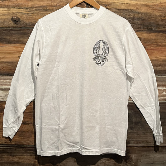 "BRING 'EM BACK TO LIFE" L/S Tshirts - WHITE