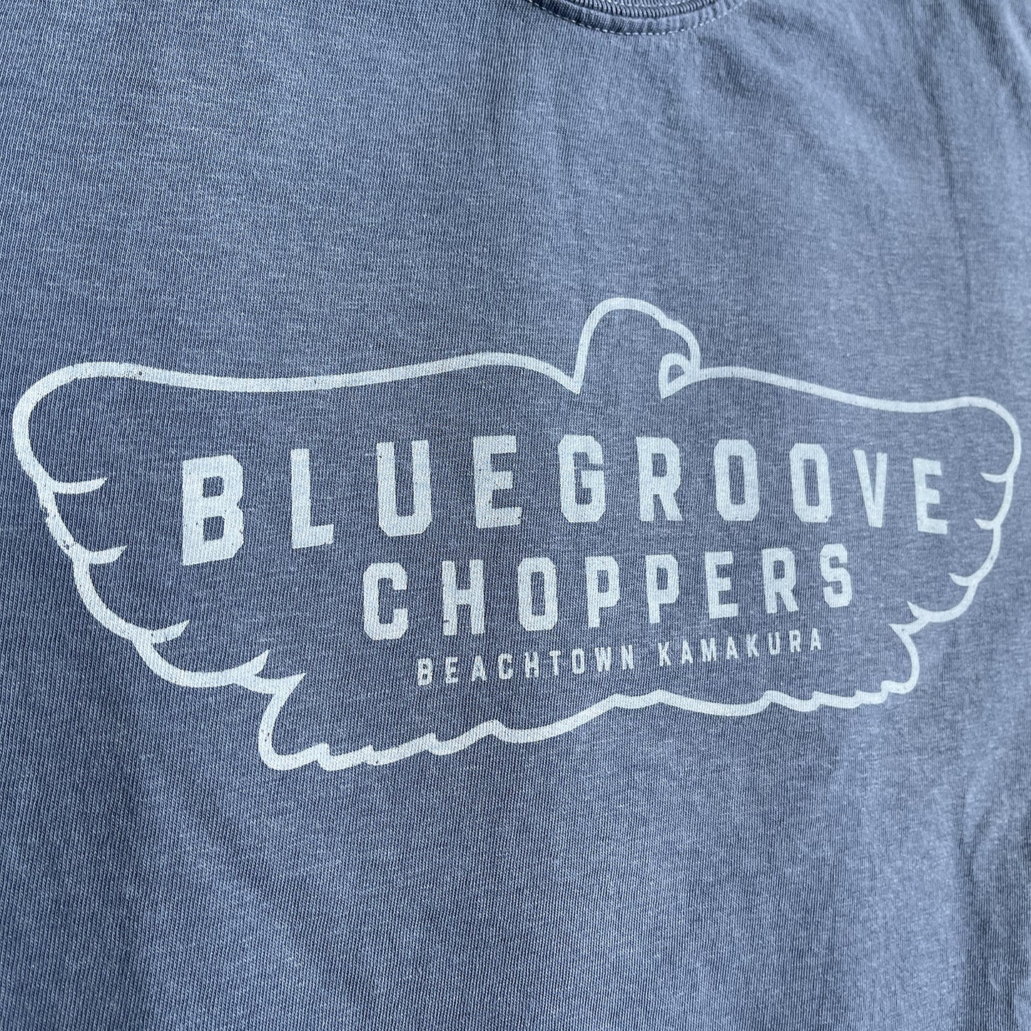 “BG CHOPPERS” L/S Tshirts - NAVY