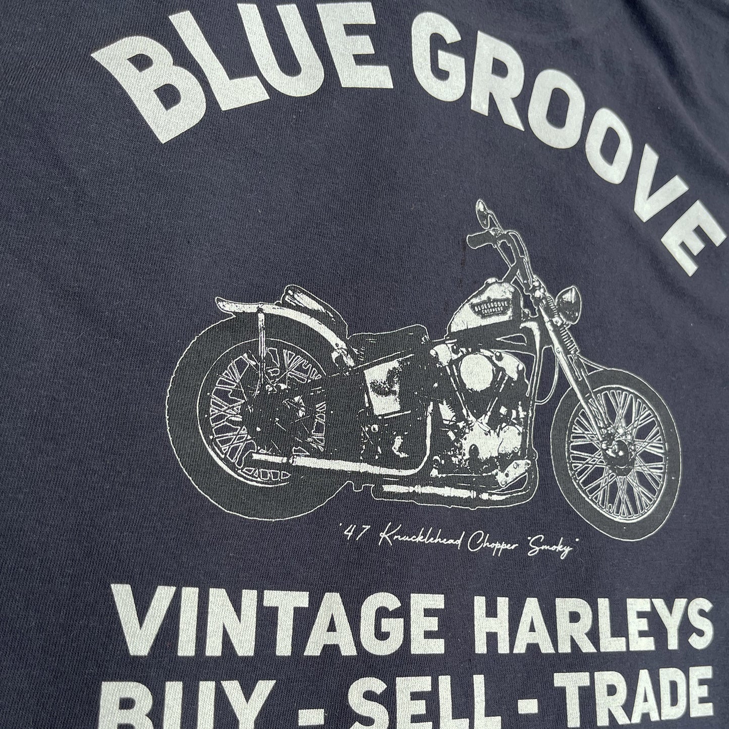BG SHOP TEE / '47 KNUCKLEHEAD CHOPPER S/S Tshirts - BLACK