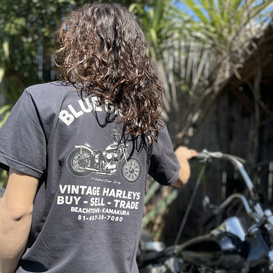 BG SHOP TEE / '47 KNUCKLEHEAD CHOPPER S/S Tshirts - BLACK
