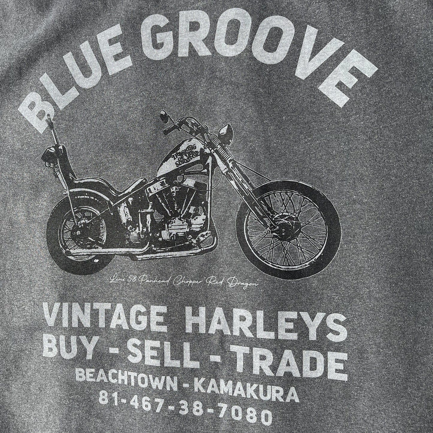 BG SHOP TEE / '58 PANHEAD CHOPPER S/S Tshirts - PEPPER