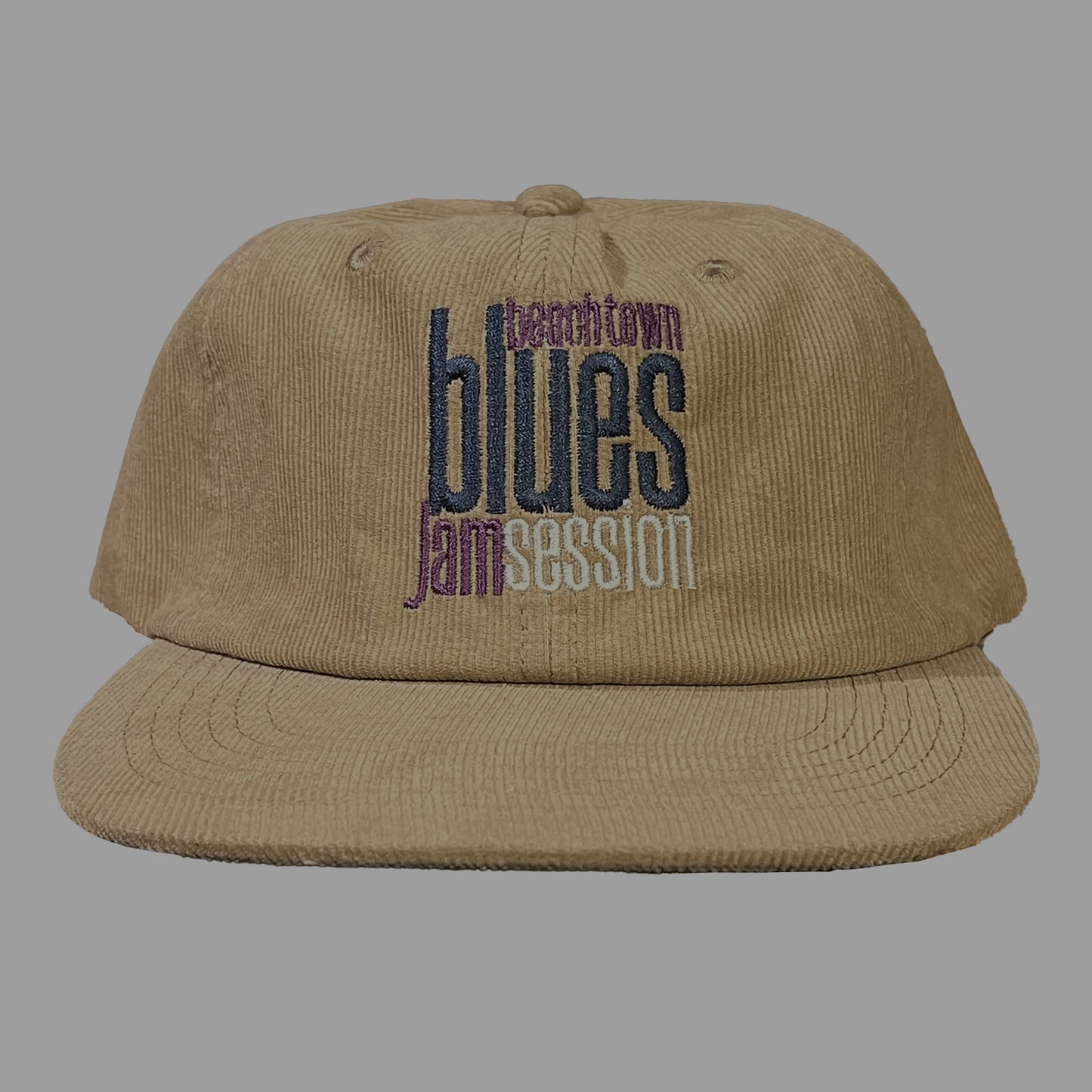 BEACHTOWN BLUES JAM SESSION CORDUROY SNAPBACK CAP