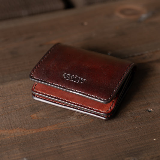 BG Bi-Fold LEATHER WALLET - BROWN