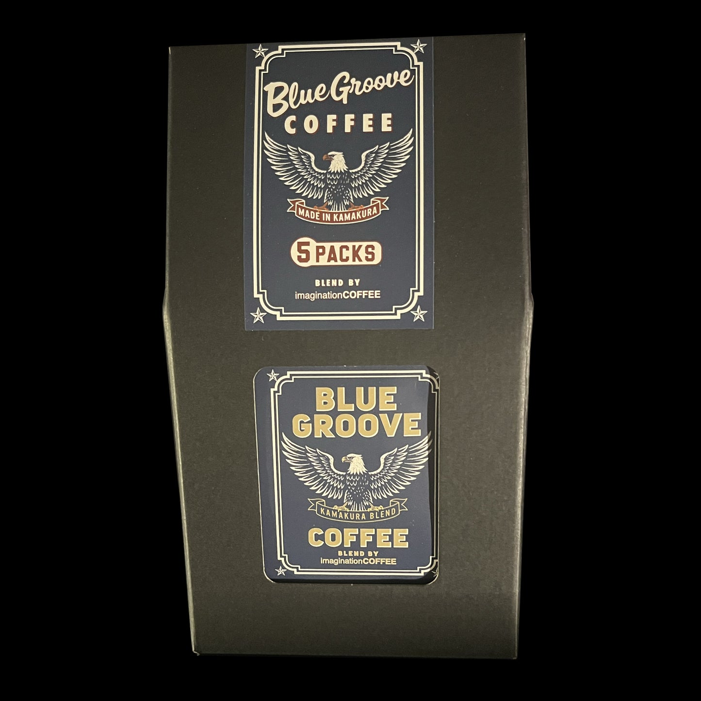 BLUE GROOVE COFEE - KAMAKURA BLEND - 5 DRIP PACKS