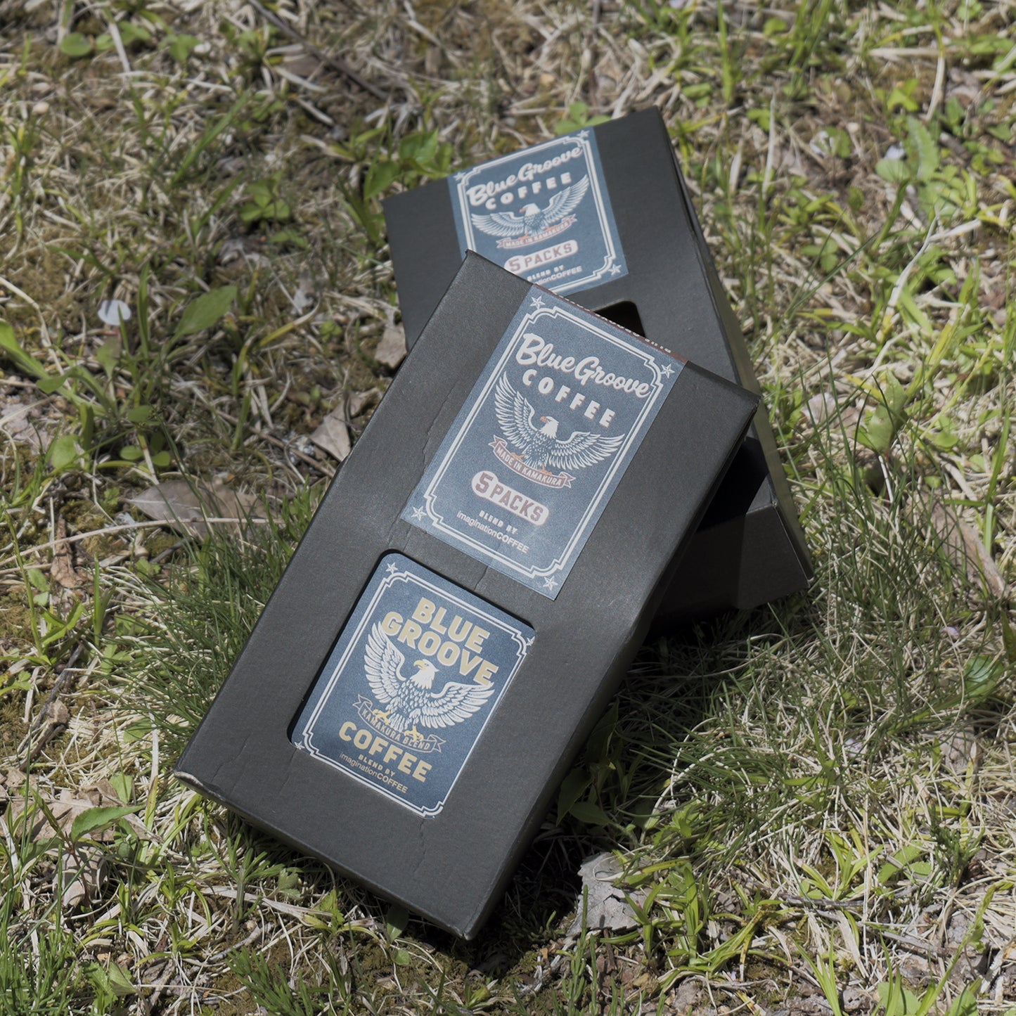 BLUE GROOVE COFEE - KAMAKURA BLEND - 5 DRIP PACKS