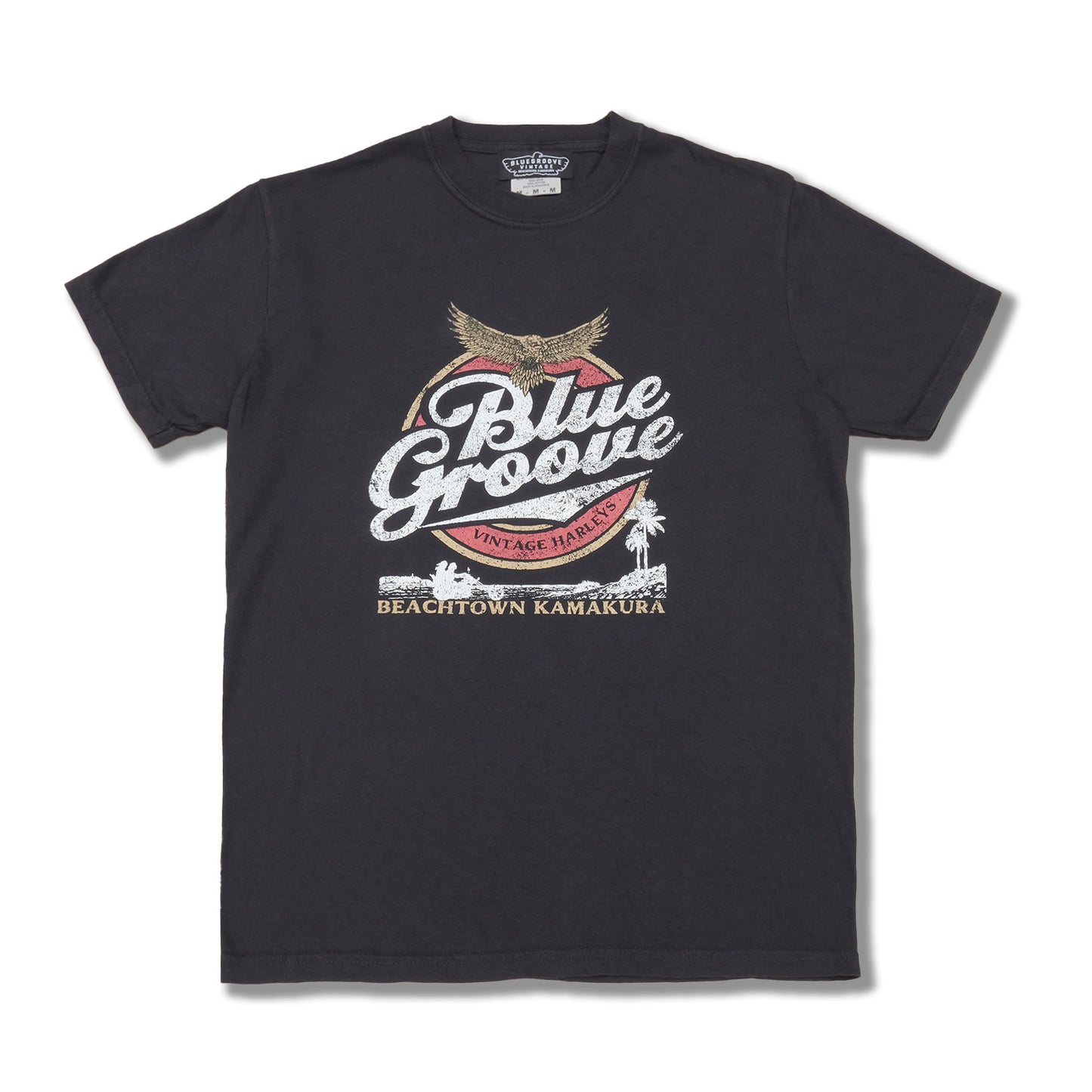 BEACHTOWN S/S Tshirts - BLACK