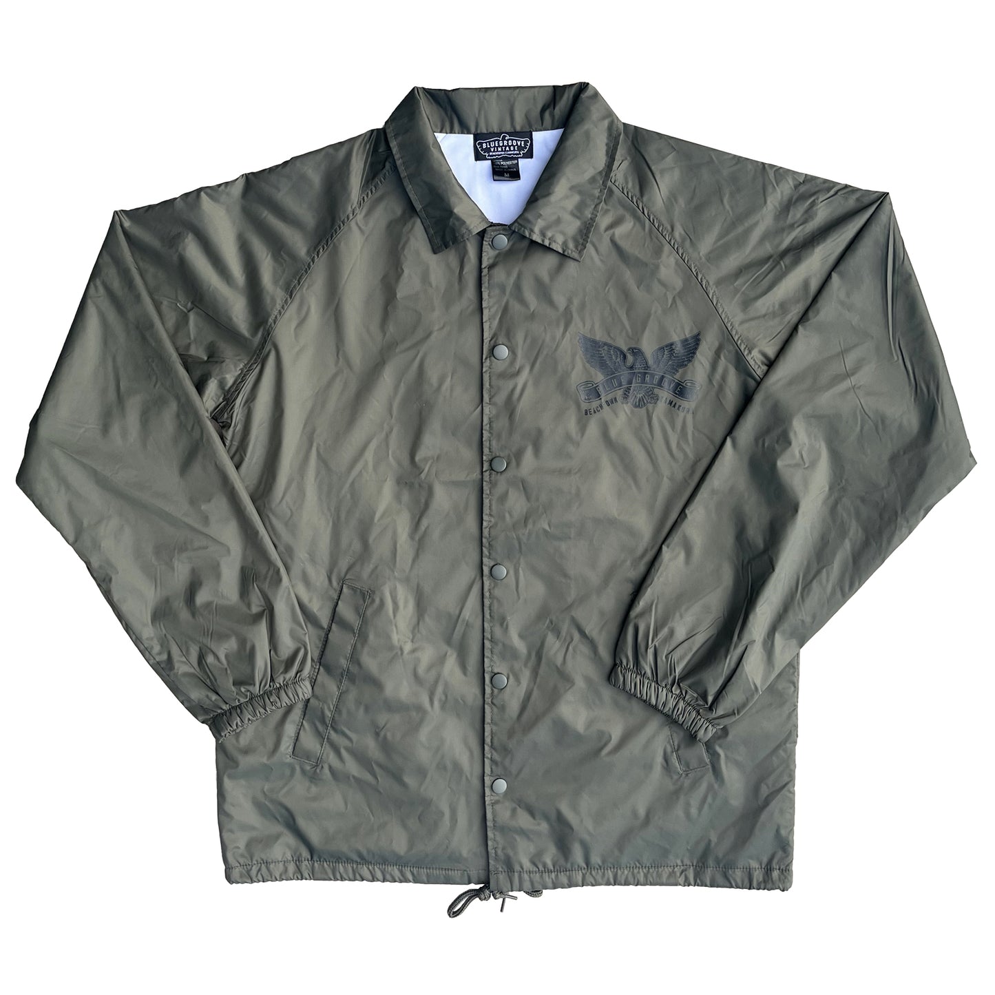 “FLYING EAGLES” WATERPROOF COACH JKT - OLIVE