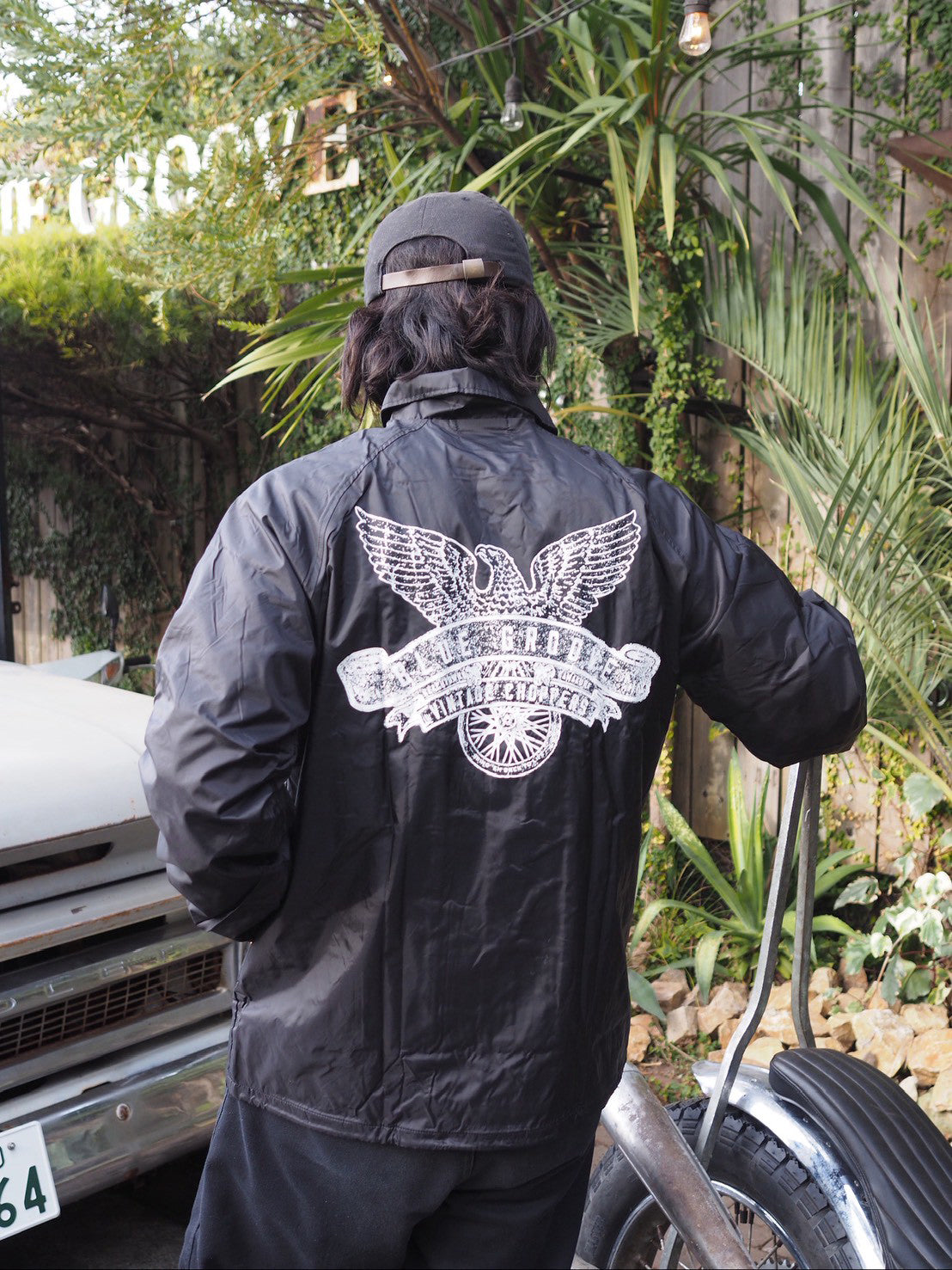 "Flying Eagle" Waterproof Boa Coach Jkt - Black