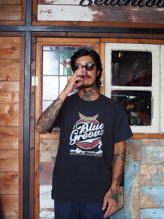 BEACHTOWN S/S Tshirts - BLACK