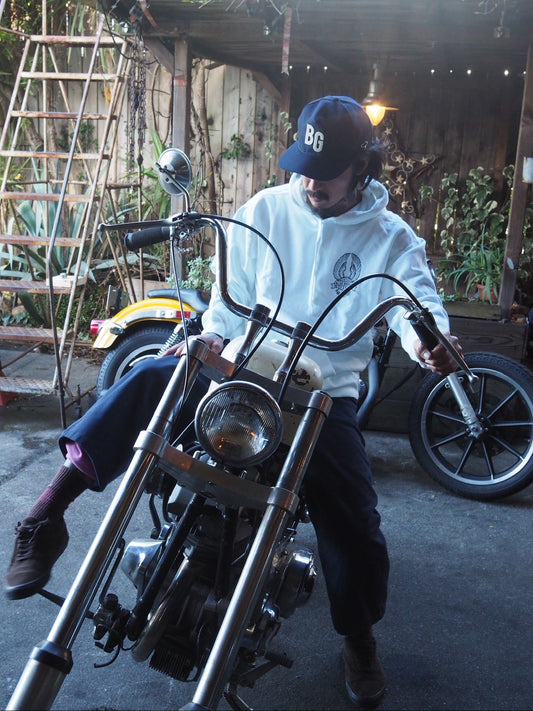 "BRING 'EM BACK TO LIFE" PULL-OVER HOODIE - WHITE