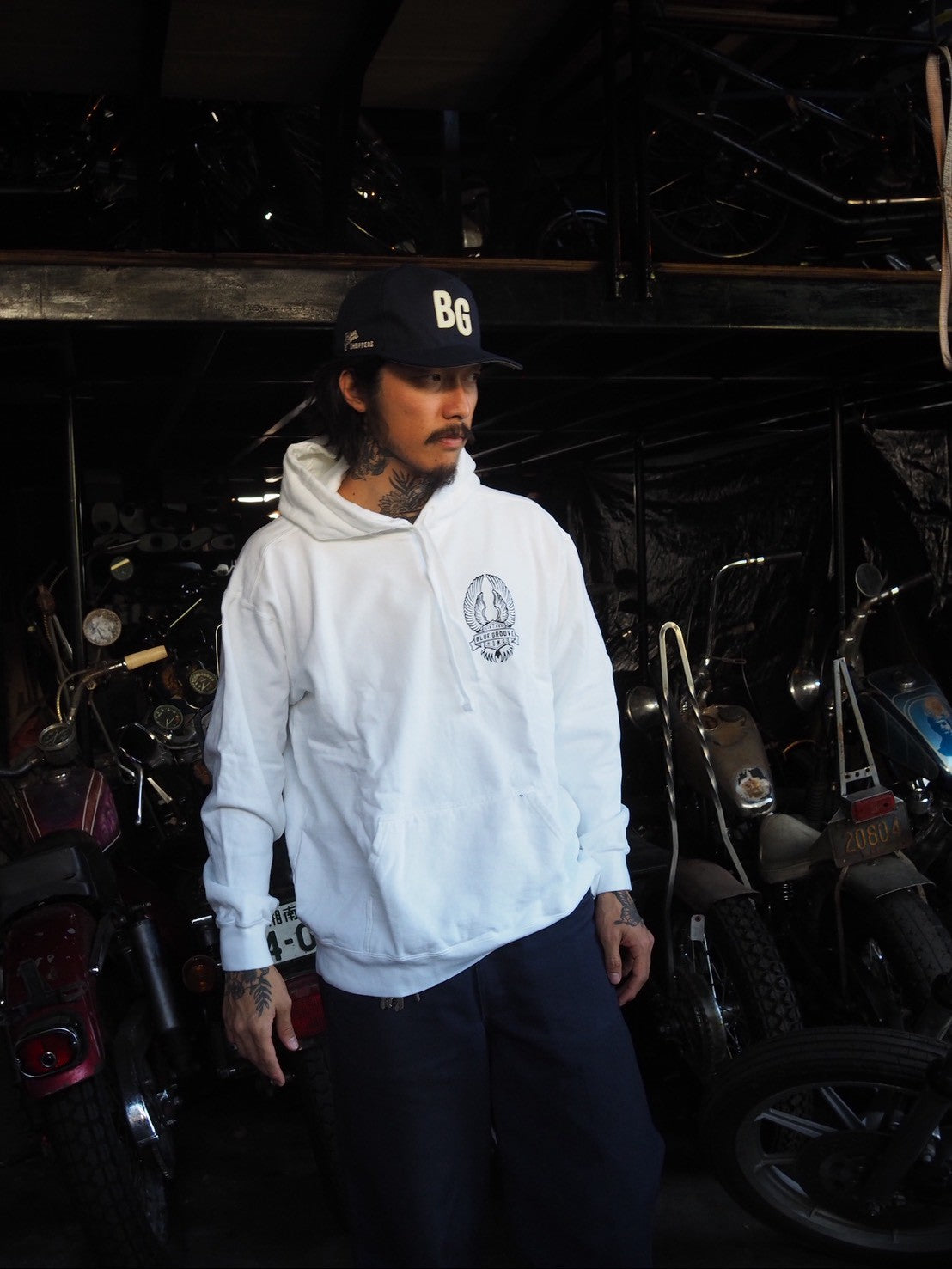 "BRING 'EM BACK TO LIFE" PULL-OVER HOODIE - WHITE