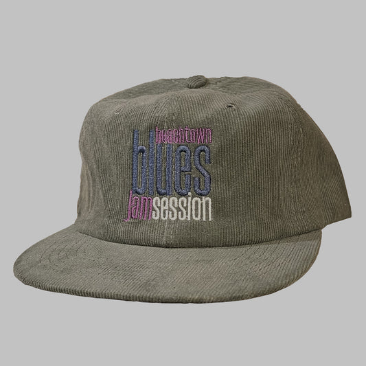 "BEACHTOWN BLUES JAM SESSION" Corduroy Snapback Cap