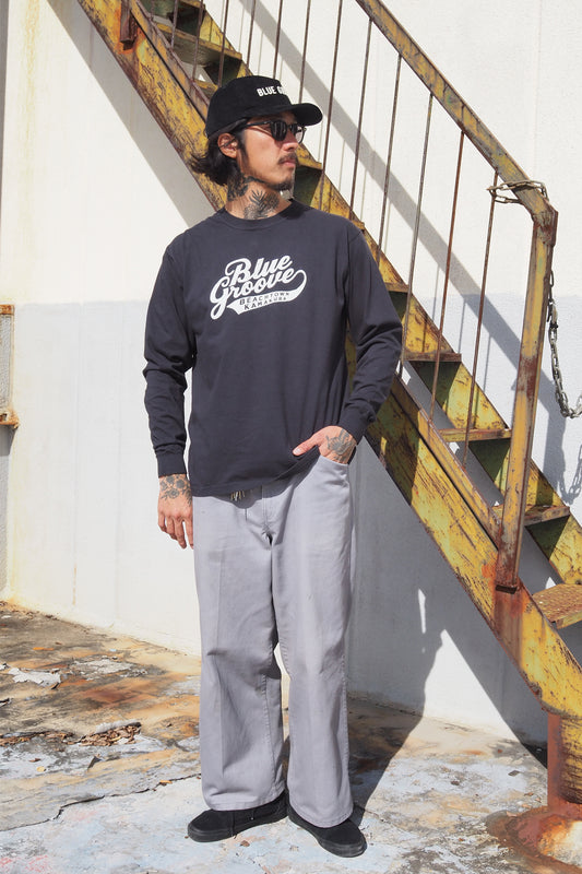 "LOCAL" L/S Tshirts  - BLACK x WHITE