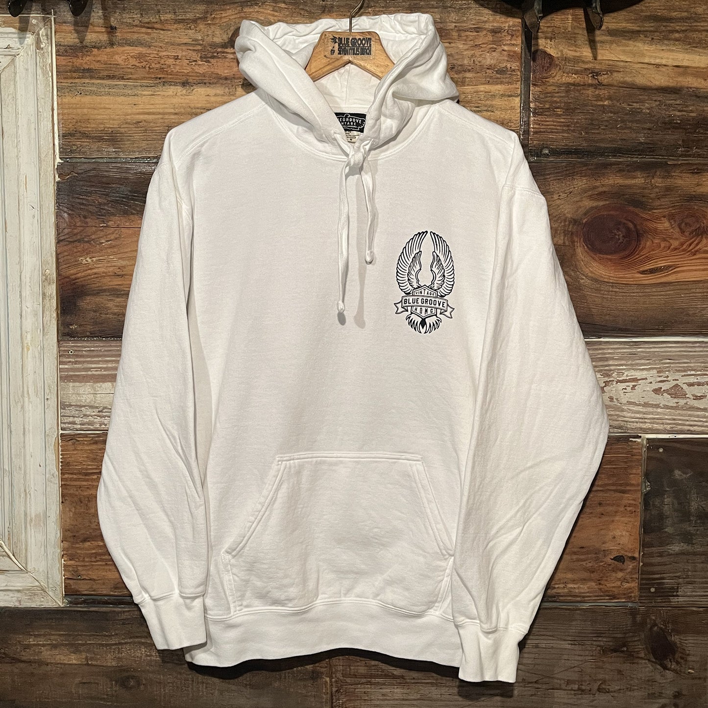 “BRING ‘EM BACK TO LIFE” PULL-OVER HOODIE - WHITE