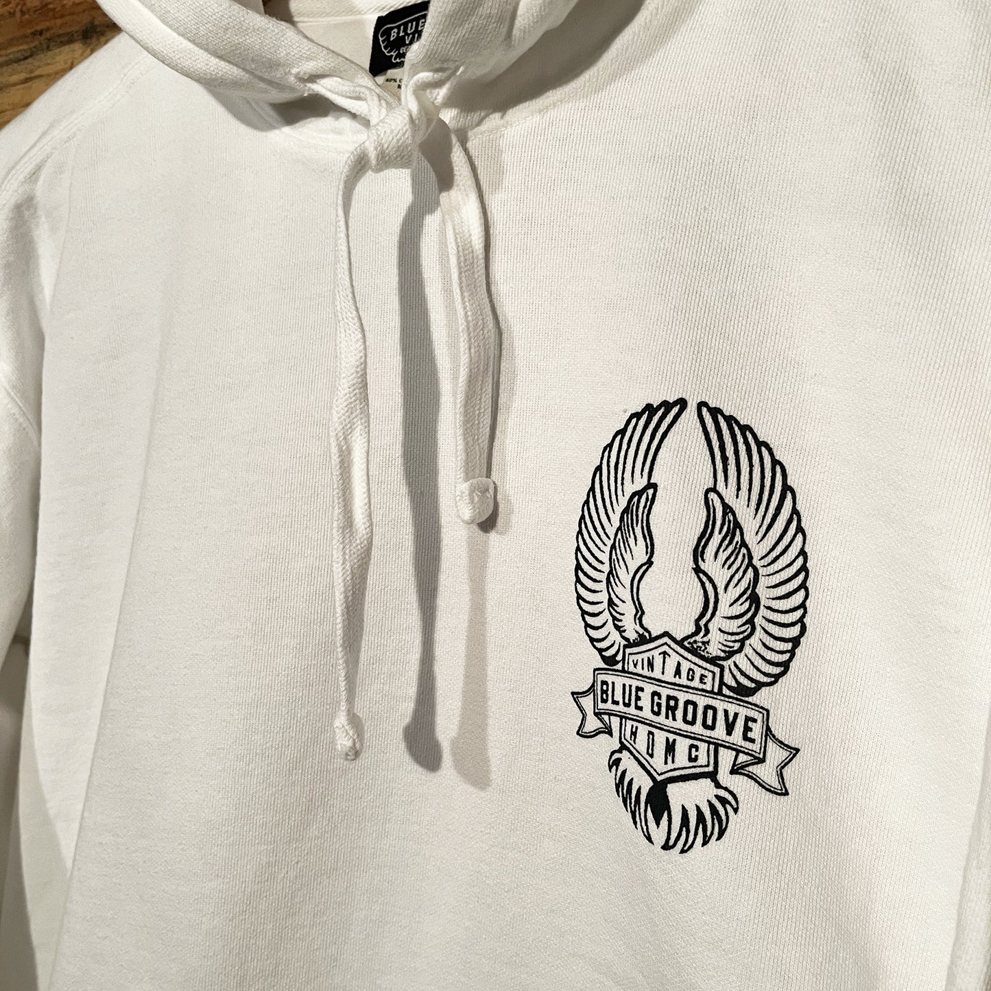 “BRING ‘EM BACK TO LIFE” PULL-OVER HOODIE - WHITE